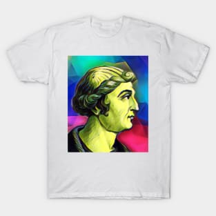 Cassius Dio Colourful Portrait | Cassius Dio Artwork 7 T-Shirt